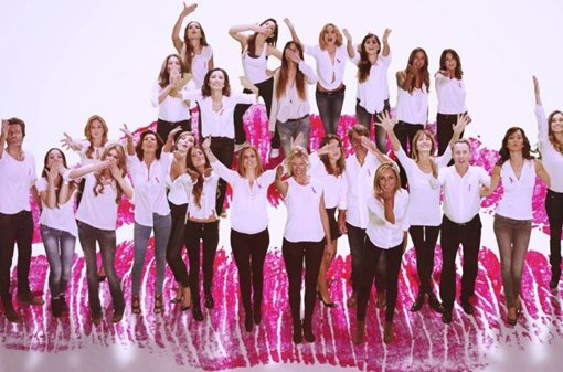 Un beso para curar el cáncer, famosos se unen contra esta enfermedad