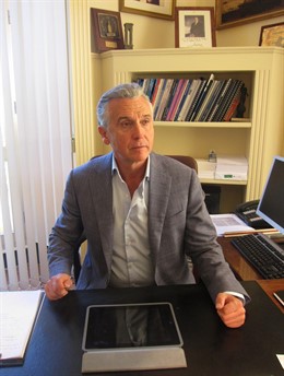 El presidente de la Autoridad Portuaria, Paulino Plata