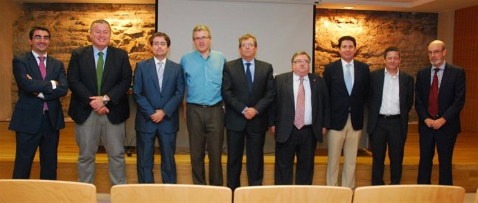 Participantes en la mesa redonda
