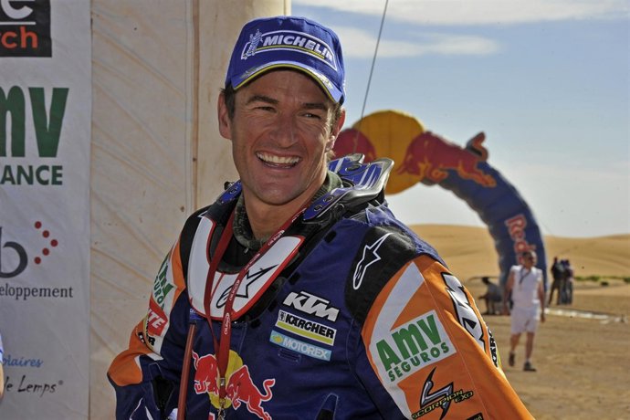 Marc Coma en el Rally de Marruecos