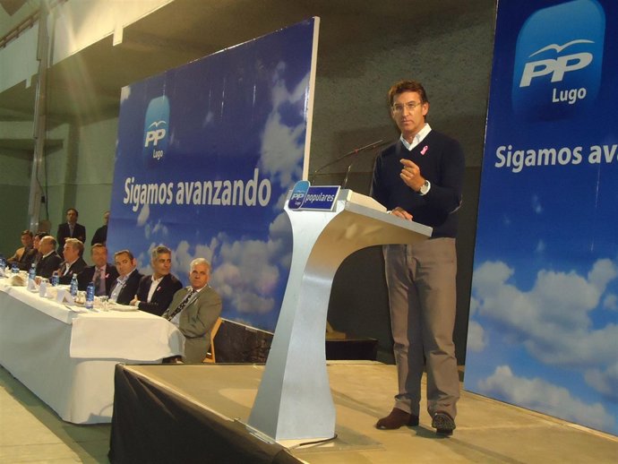 Feijóo en Lugo