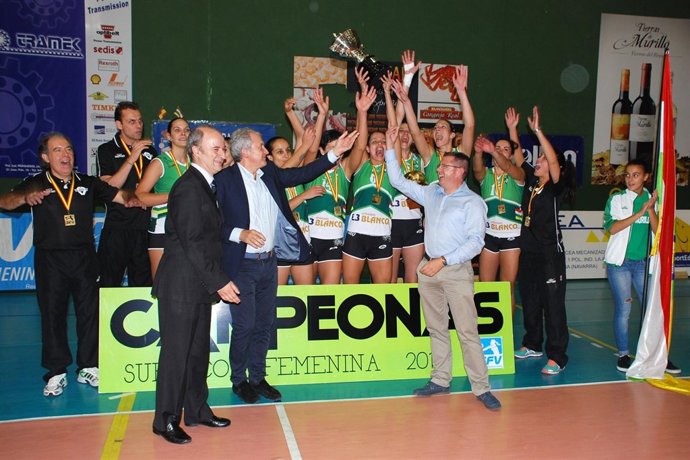 Partido de la XII Supercopa Femenina de Voleibol