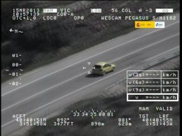 Exceso de velocidad, radar, coche