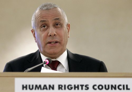 Ali Zeidan, primer ministro de Libia