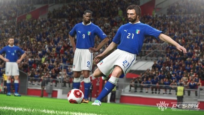Videojuego de fútbol de Konami Pro Evolution Soccer PES 2014