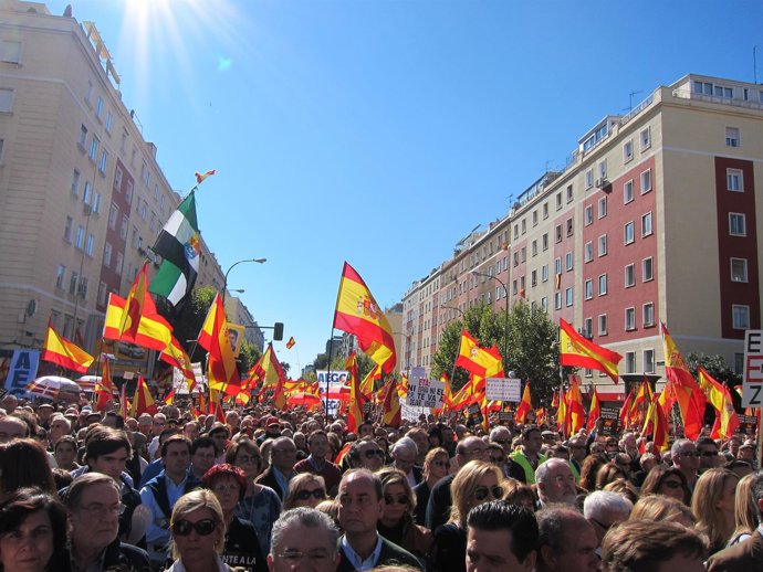 Concentración De Víctimas Del Terrorismo Contra La Impunidad