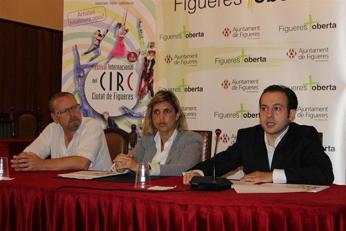 Presentación del Festival Internacional de Circo de Figueres (Girona)