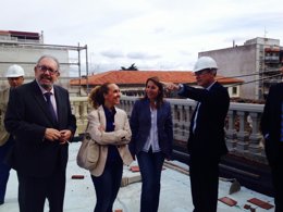 Visita A Las Obras Del Chalé De Los Málaga En Cáceres
