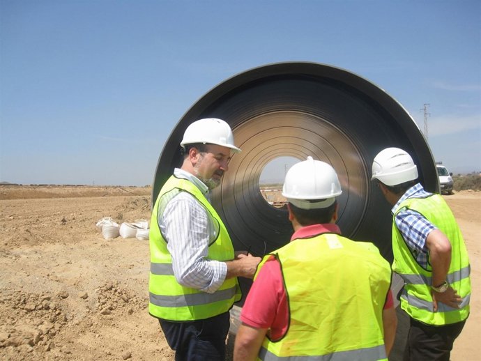 El delegado de Medio Ambiente en las obras de trasvase del almanzora