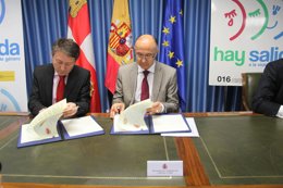 Firma del convenio para la adhesión de Ponferrada en el sistema Viogen
