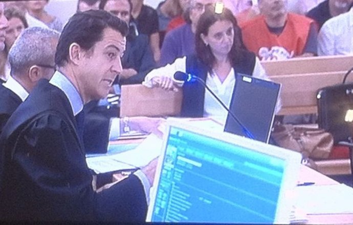 Un momento del juicio por el ERE en RTVV