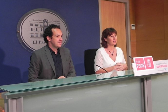 Marc Pons y Francina Armengol