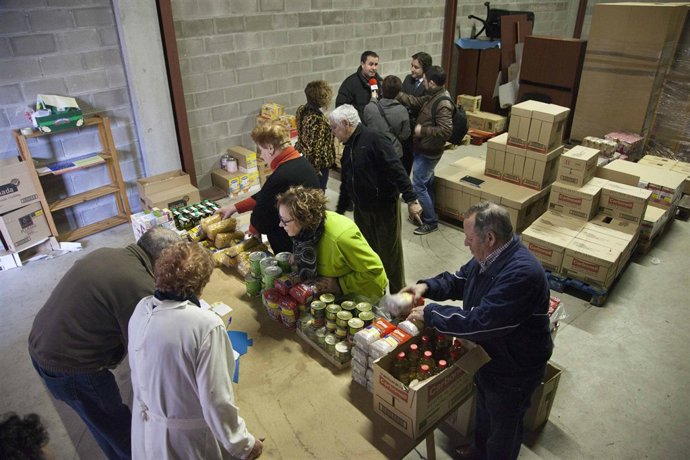 Entrega de alimentos 