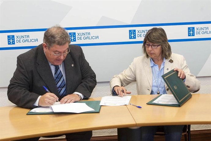 Firma del convenio entre la Xunta y el Consello Regulador da Pataca de Galicia