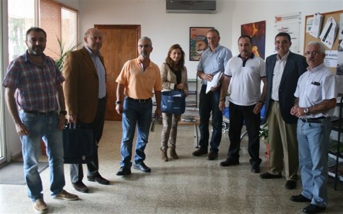 Reunión de la plataforma Cuenca Minera en Huelva.