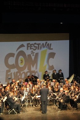 Inauguración del Festival de Cómic Europeo de Úbeda y Baeza.