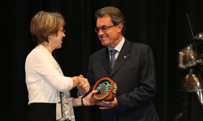 Artur Mas entrega el Premio Margalef a Sallie Chisholm