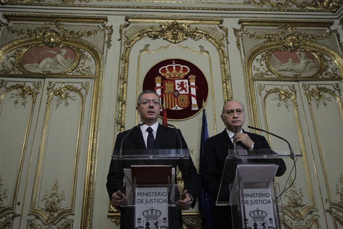 Gallardón y Fernández Díaz hablan sobre la doctrina Parot