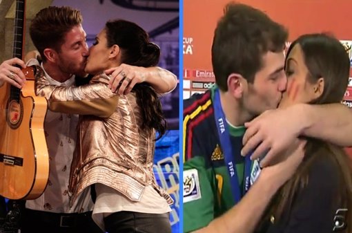 Sergio Ramos y Pilar Rubio se marcan un Iker Casillas y Sara Carbonero