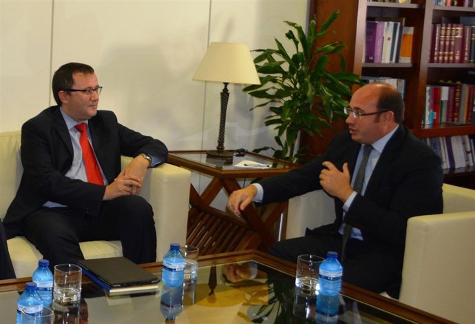 El consejero con el director general de Política Universitaria del Ministerio 