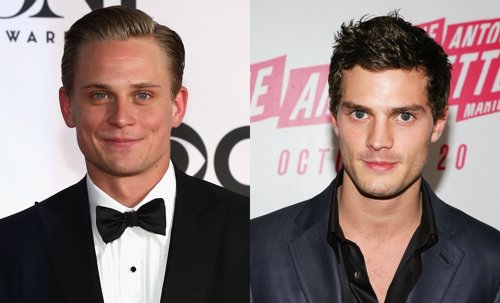 Billy Magnussen y Jamie Dornan