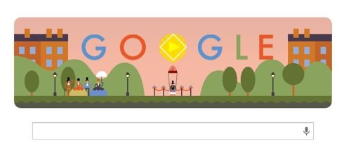 Doodle Andre Jacques Garnerin