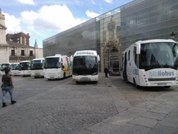 Bibliobuses de la Diputación