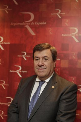 El decano-presidente de los registradores de la propiedad, Gonzalo Aguilera