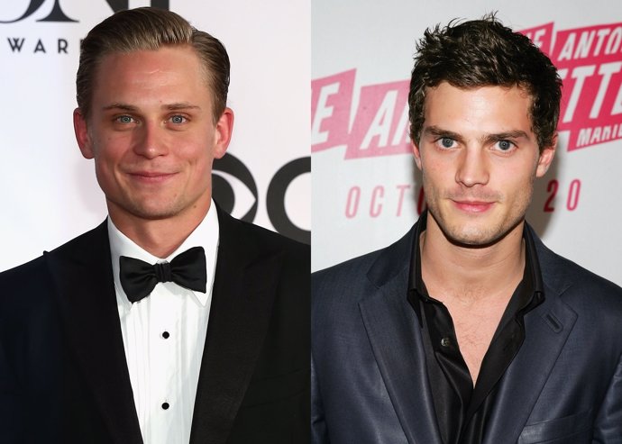 Billy Magnussen y Jamie Dornan