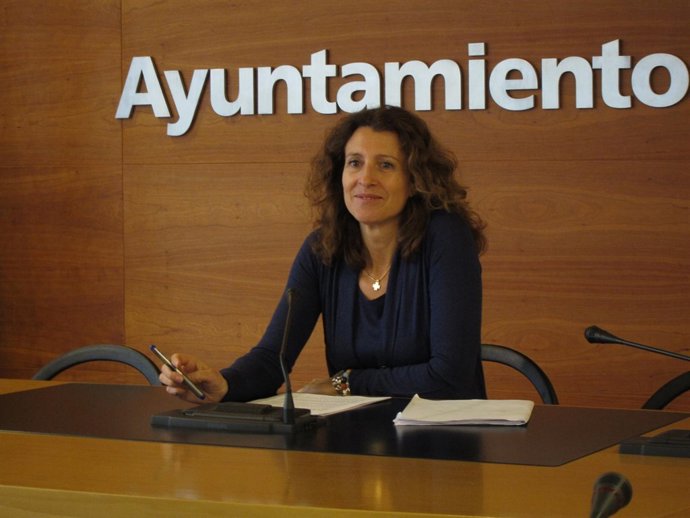 La concejala de Hacienda Mar San Martín