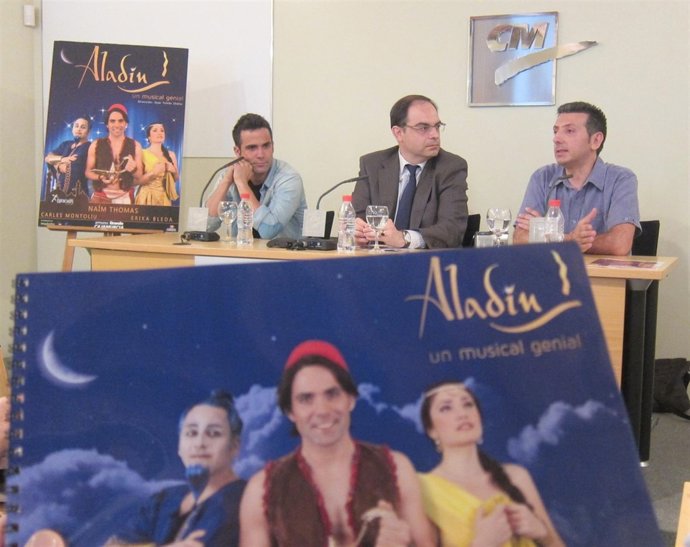 Musical Aladín con Thomas, Martínez y Cháfer