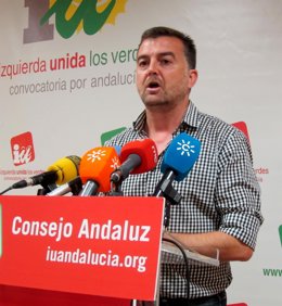 Antonio Maíllo, coordinador general de IU Andalucía