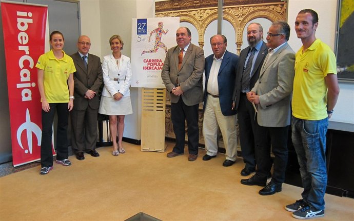 Presentación de la Carrera Popular de Ibercaja por la Integración 2013