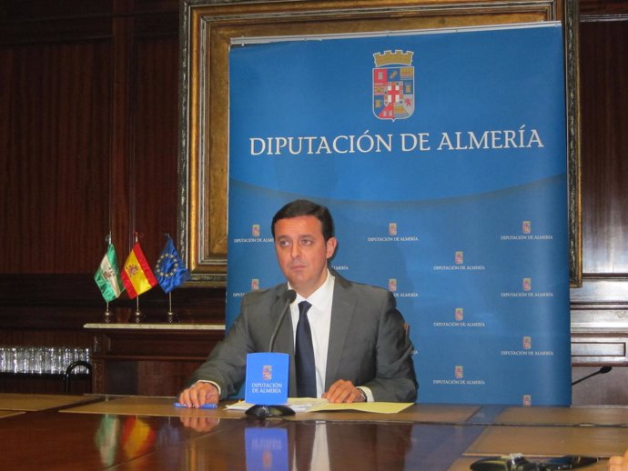 El vicepresidente de la Diputación de Almería, Javier Aureliano García (PP)