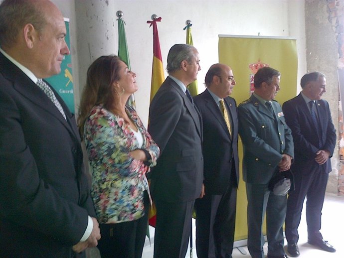 El director general de la Guardia Civil en Armilla