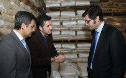 El consejero de Hacienda visita empresa