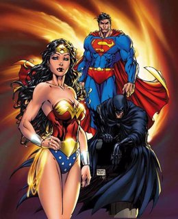 Wonder Woman, Batman y Superman