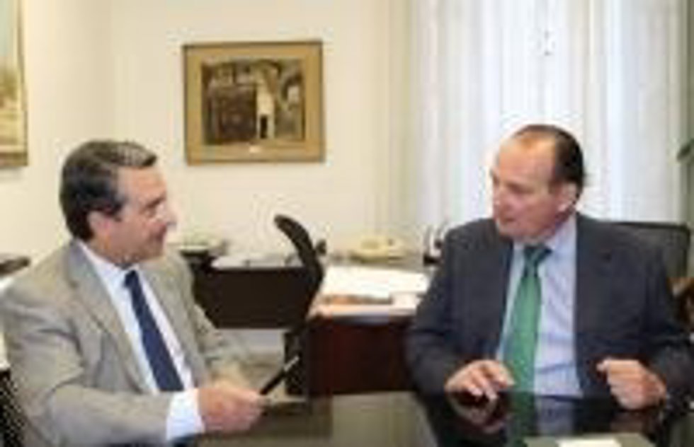 Ernesto Sanjuán y José Vicente Morata 