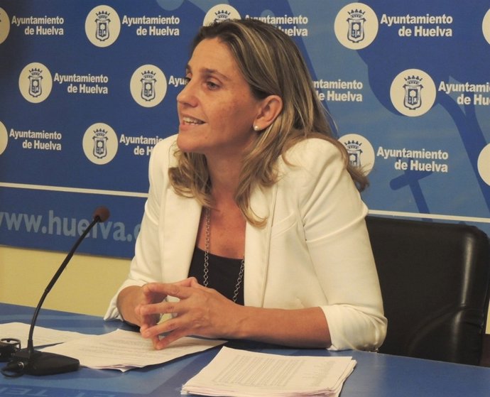 La concejala en el Ayuntamiento de Huelva, María Villadeamigo.