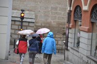 Las precipitaciones se concentran este miércoles en la mitad Oeste peninsular y las mínimas bajarán hasta los 8ºC