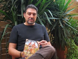 El escritor Jordi Solé