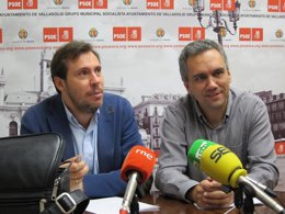 Óscar Puente (izq) y Javier Izquierdo