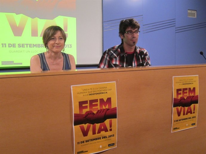 La ANC presenta el cartel de la cadena humana