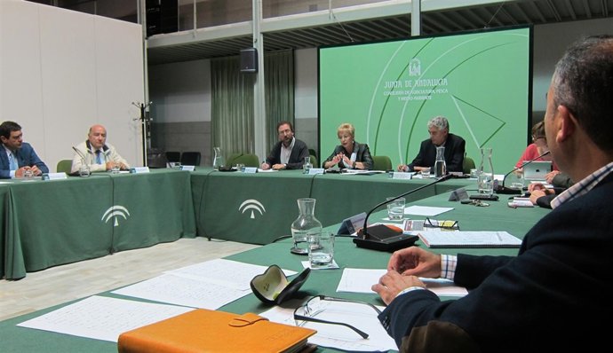 Reunión de Junta, Organizaciones agrarias y cooperativas sobre la PAC.