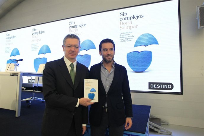 Gallardón presenta un libro de Borja Semper