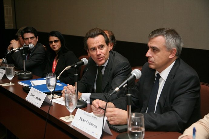Claudia María Gaviria, Sixte Cambra y Pere Padrosa