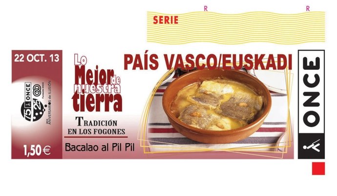 Cupón dedicado al País Vasco.
