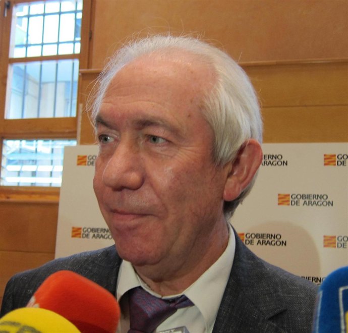 El consejero de Economía y Empleo de Aragón, Francisco Bono