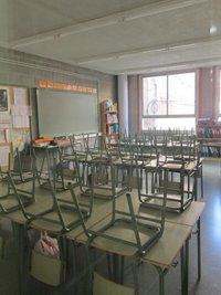El 90% de los alumnos y el 72% del profesorado secunda la huelga