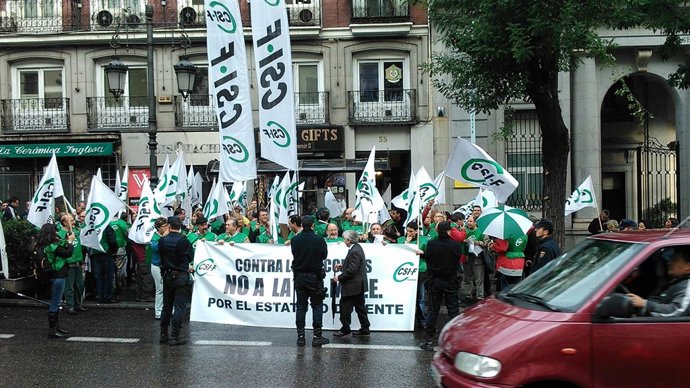 Protesta CSIF